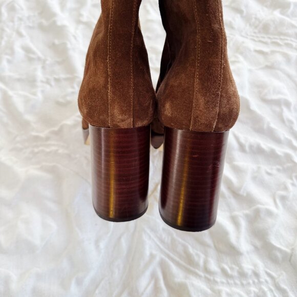 Marc Fisher Marysa Block Heel Platform Bootie Size 11 - Picture 7 of 9